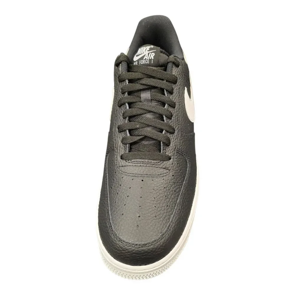 Nike Air Force 1 Low '07 Black White Pebbled Leather CT2302-002 Men’s Sizes